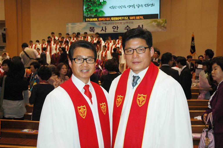 김종덕 선교사 목사안수