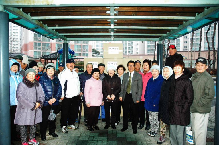 러시아 영주 귀국자 쌀국수 전달