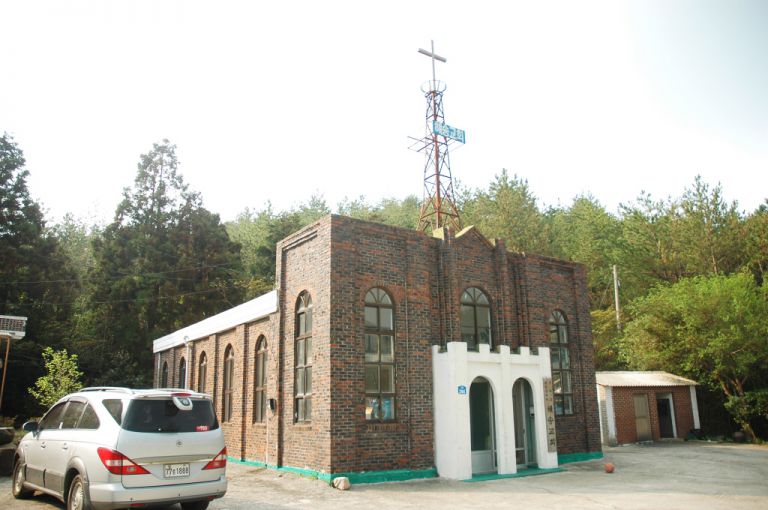 해송교회 위로 방문