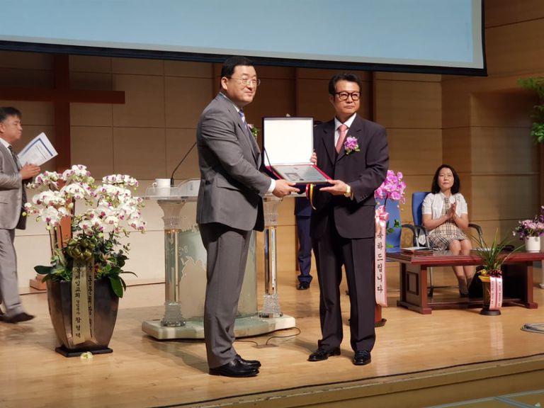 협성대학교 총동문회장 이취임감사예배